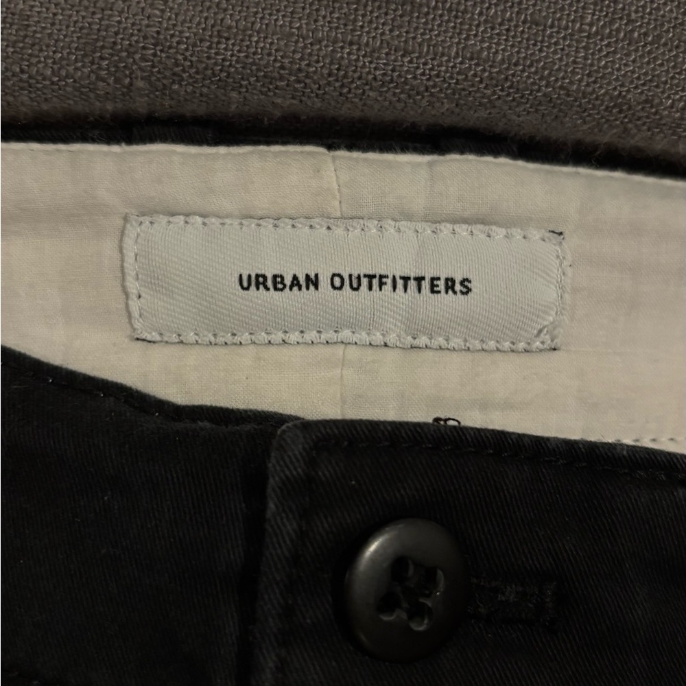 Urban Outfitters Black Button-Up Shirt